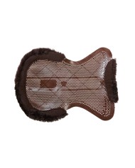 THERAPEUTIC GEL PAD CUT OUT 1/2 SHEEPSKIN EDGE JUST GEL