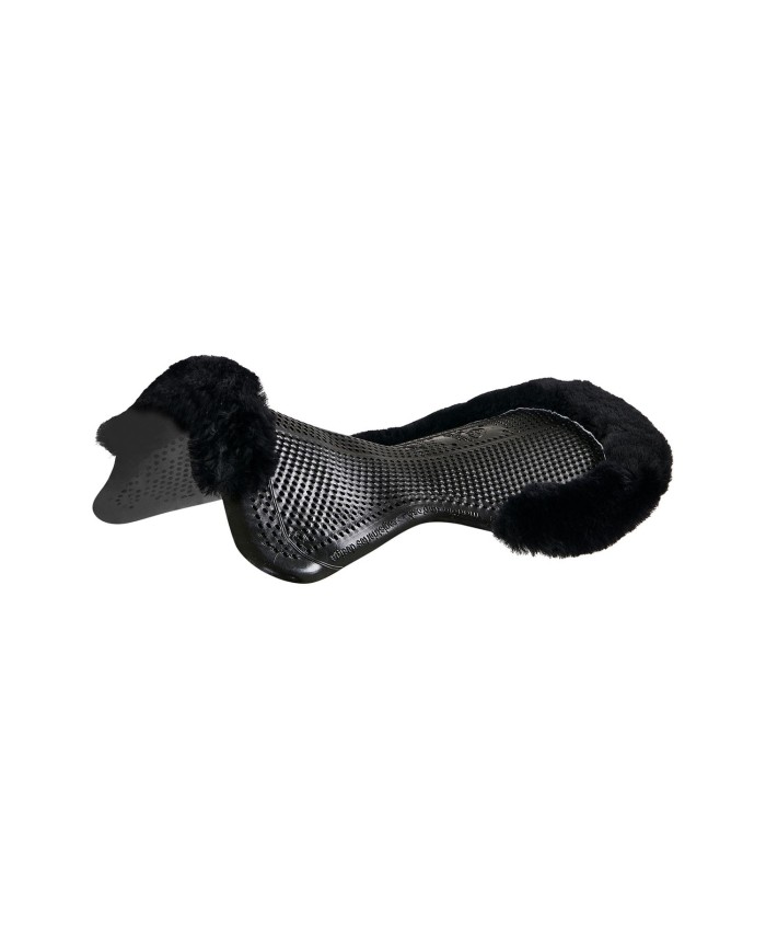 THERAPEUTIC GEL PAD CUT OUT 1/2 SHEEPSKIN EDGE JUST GEL