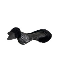 THERAPEUTIC GEL PAD CUT OUT 1/2 SHEEPSKIN EDGE JUST GEL