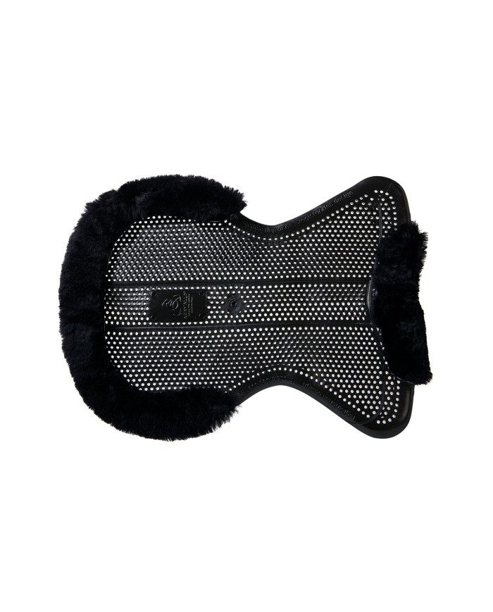 THERAPEUTIC GEL PAD CUT OUT 1/2 SHEEPSKIN EDGE JUST GEL