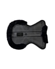 THERAPEUTIC GEL PAD CUT OUT 1/2 SHEEPSKIN EDGE JUST GEL