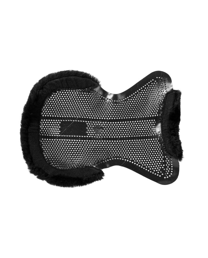 THERAPEUTIC GEL PAD CUT OUT 1/2 SHEEPSKIN EDGE JUST GEL