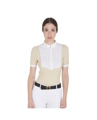 WOMAN POLO SHIRT SS ZIP