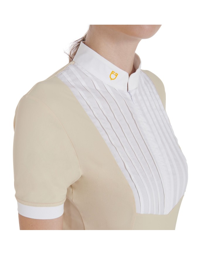 WOMAN POLO SHIRT SS ZIP