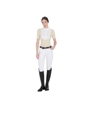 WOMAN POLO SHIRT SS ZIP