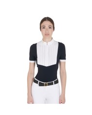 WOMAN POLO SHIRT SS ZIP