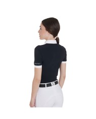 WOMAN POLO SHIRT SS ZIP
