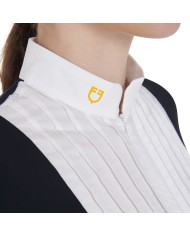WOMAN POLO SHIRT SS ZIP
