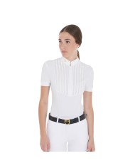 WOMAN POLO SHIRT SS ZIP