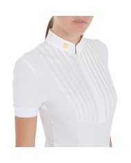 WOMAN POLO SHIRT SS ZIP