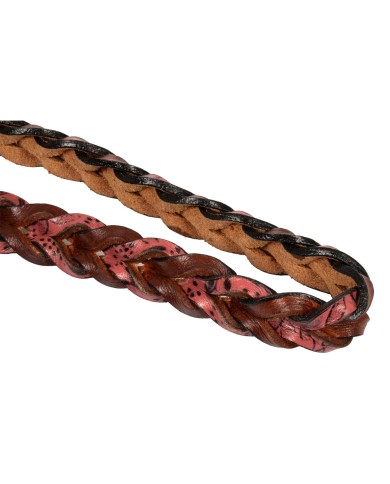 BRAIDED LEATHER DECORATIONS REINS