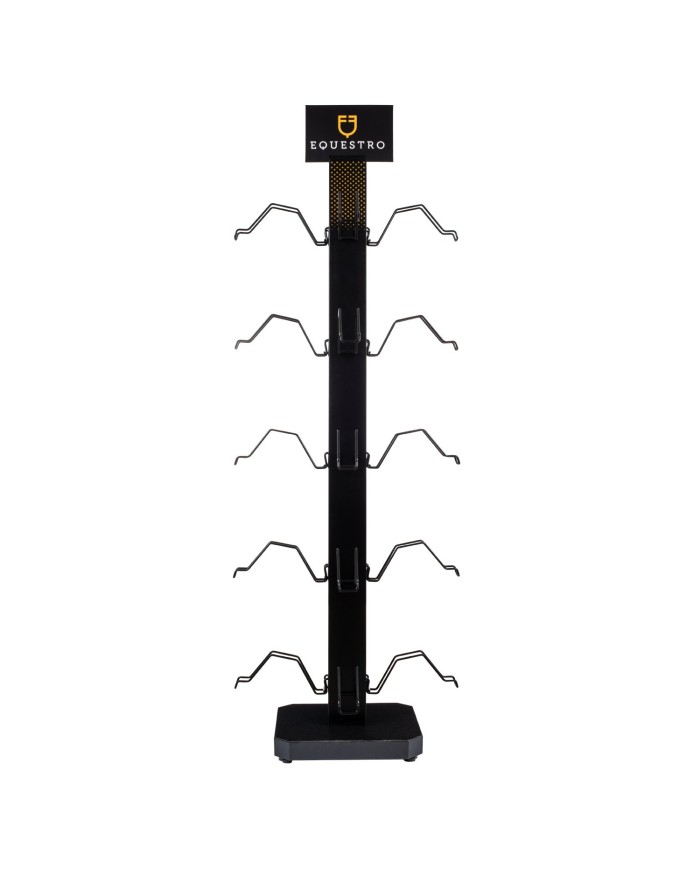 HELMET DISPLAY RACK STEEL WITH POWDER COATED 20PCS HOLDERS (2pz)