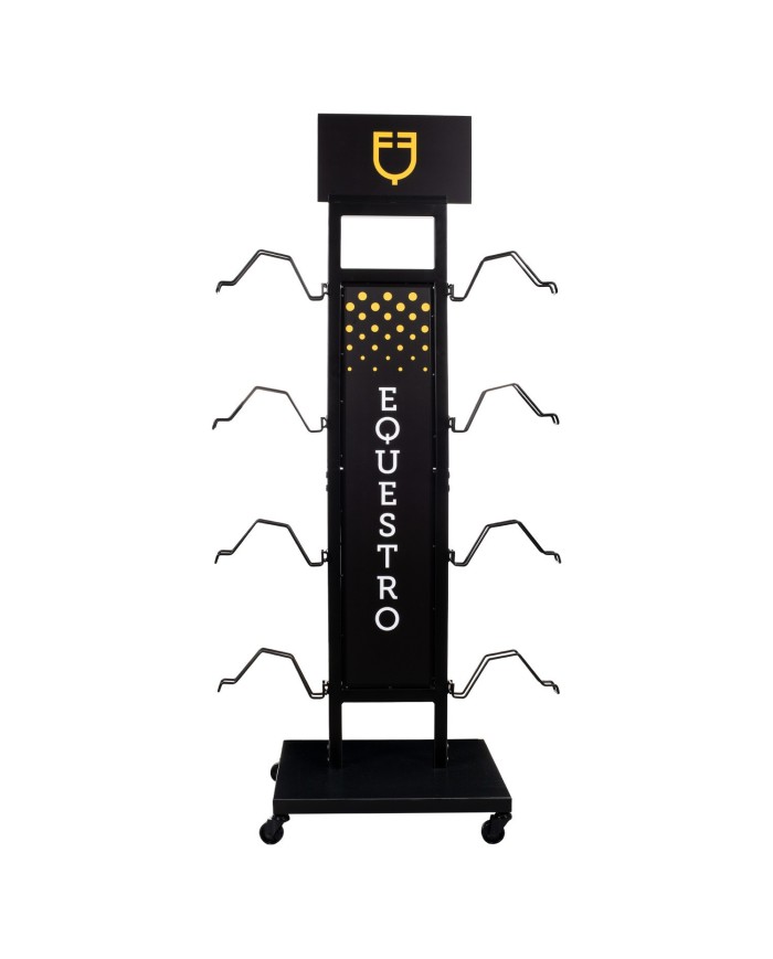 HELMET DISPLAY RACK STEEL WITH POWDER COATED 8PCS HOLDER (2pz)