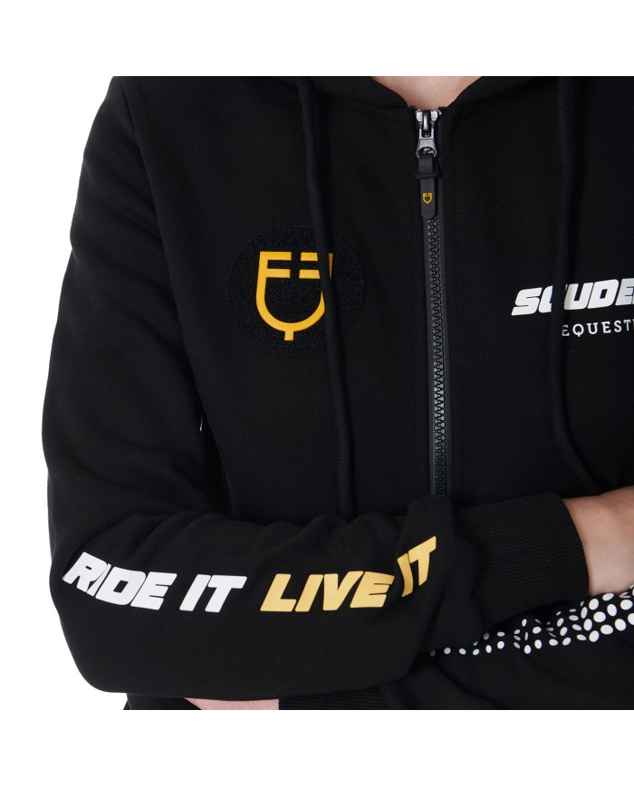 WOMEN S SCUDERIA EQUESTRO COLLETION FRENCH TERRY FULL ZIP HOODIE