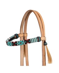 BEADED EMBRODERY SIDE PULL