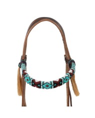 BEADED EMBRODERY SIDE PULL