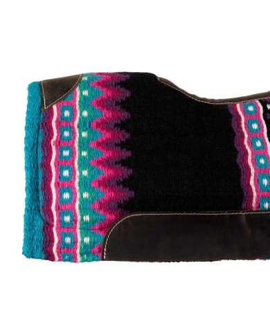 WOOL TOP FELT BOTTOM SADDLE PAD 34X36
