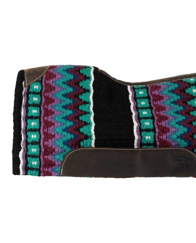 WOOL TOP FELT BOTTOM SADDLE PAD 34X36