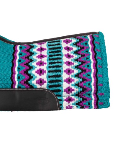 WOOL TOP FELT BOTTOM SADDLE PAD 34X36