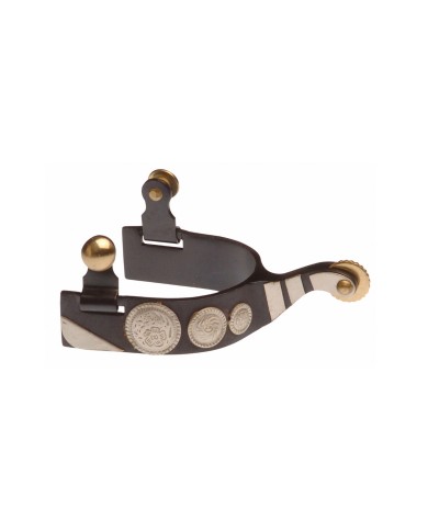 SPERONI WESTERN NERO BORCHIE