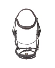 SOFT LEATHER FANCY STITCHED ENGLISH BRIDLE