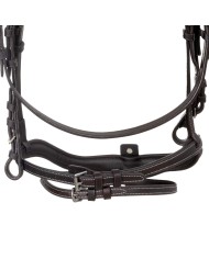 SOFT LEATHER FANCY STITCHED ENGLISH BRIDLE