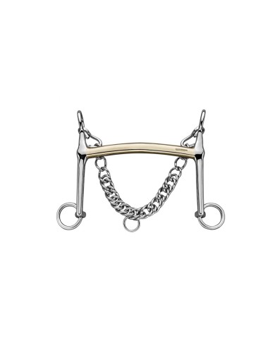 HS FRENCH WEYMOUTH 14MM SENSOG.WITH 7CM ST.ST. CHEEKS