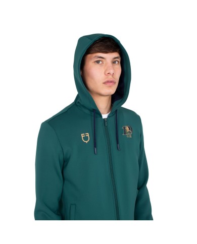 MEN S BASIC HOODIE EQUESTROxFISE CENTENARY