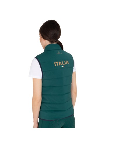 WOMEN S DOWN VEST EQUESTROxFISE CENTENARY