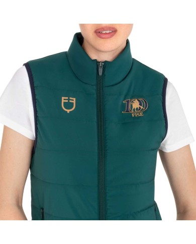 WOMEN S DOWN VEST EQUESTROxFISE CENTENARY