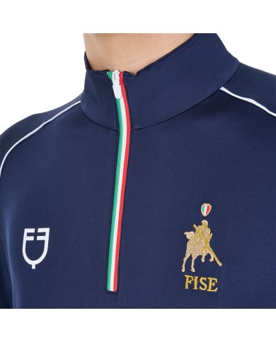 MEN S TECHNICAL TRAINING POLO LS ZIP EQUESTROxFISE