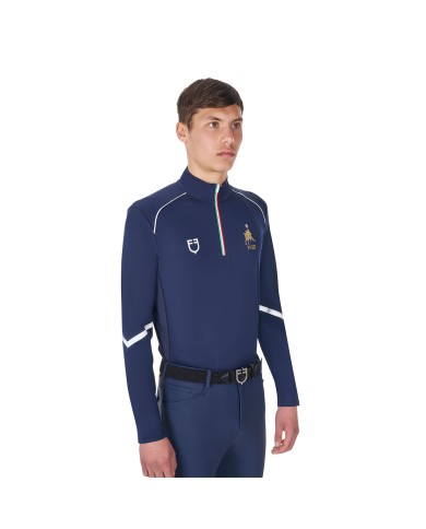 MEN S TECHNICAL TRAINING POLO LS ZIP EQUESTROxFISE