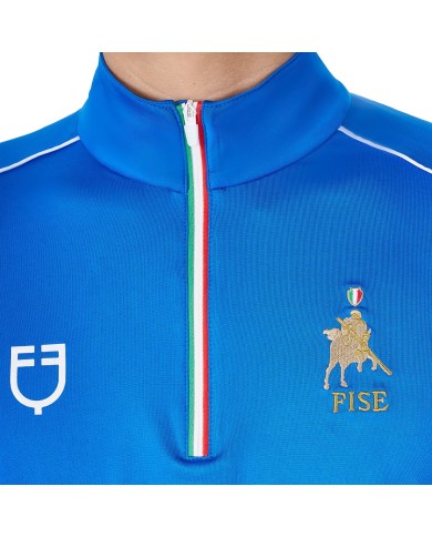 MEN S TECHNICAL TRAINING POLO LS ZIP EQUESTROxFISE