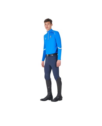 MEN S TECHNICAL TRAINING POLO LS ZIP EQUESTROxFISE