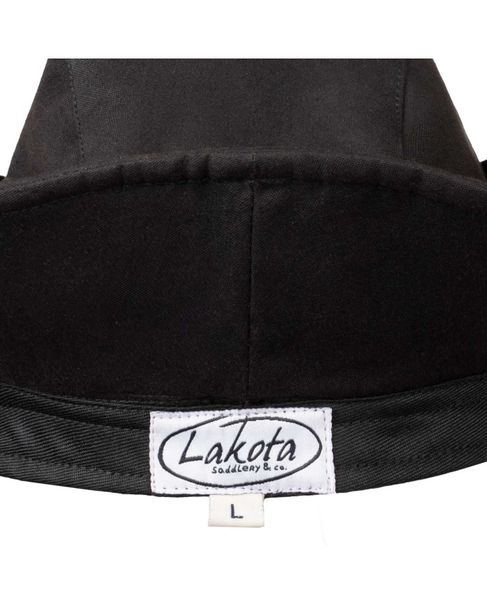 CAPPELLO IN TESSUTO CERATO