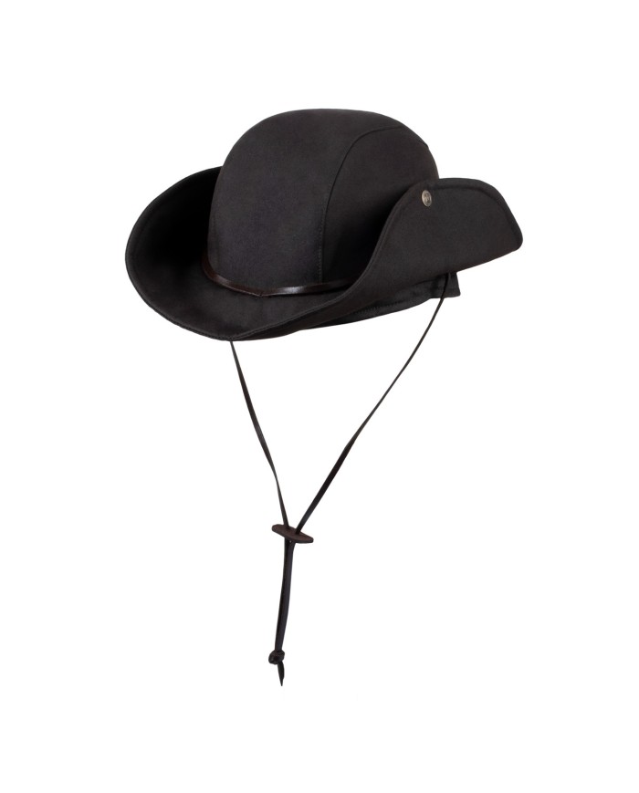 CAPPELLO IN TESSUTO CERATO