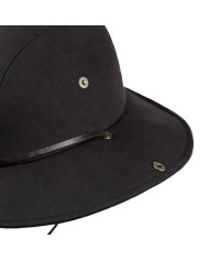 CAPPELLO IN TESSUTO CERATO