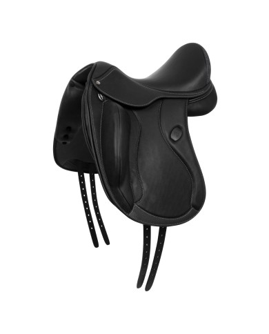 RAFFAELLO DRESSAGE SADDLE - FLOCKED PANELS