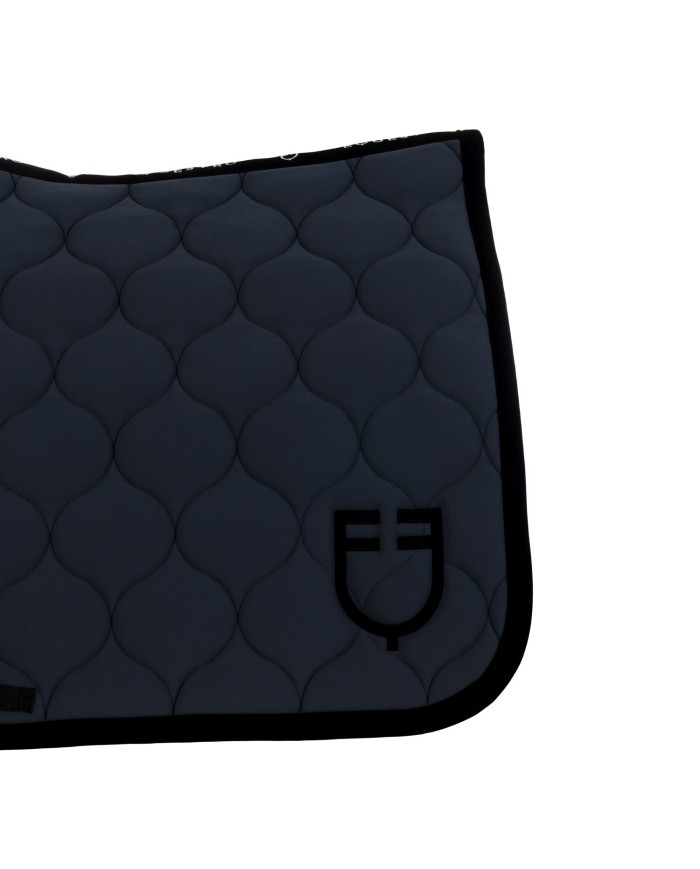 DRESSAGE SADDLE PAD ONION JERSEY BLACK LINE EDITION