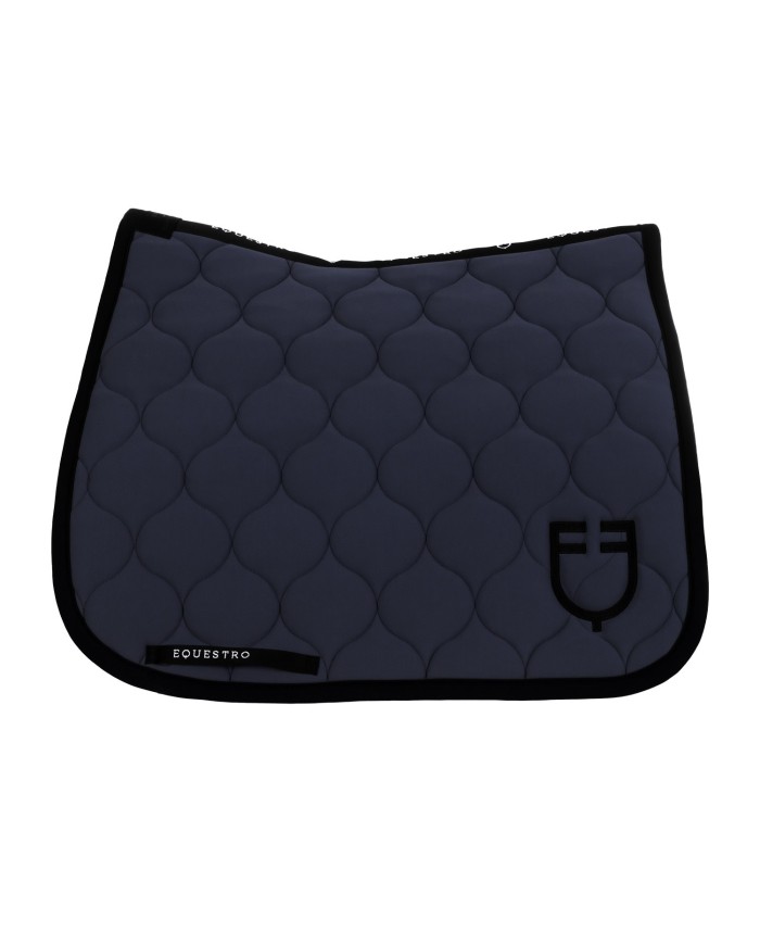 DRESSAGE SADDLE PAD ONION JERSEY BLACK LINE EDITION