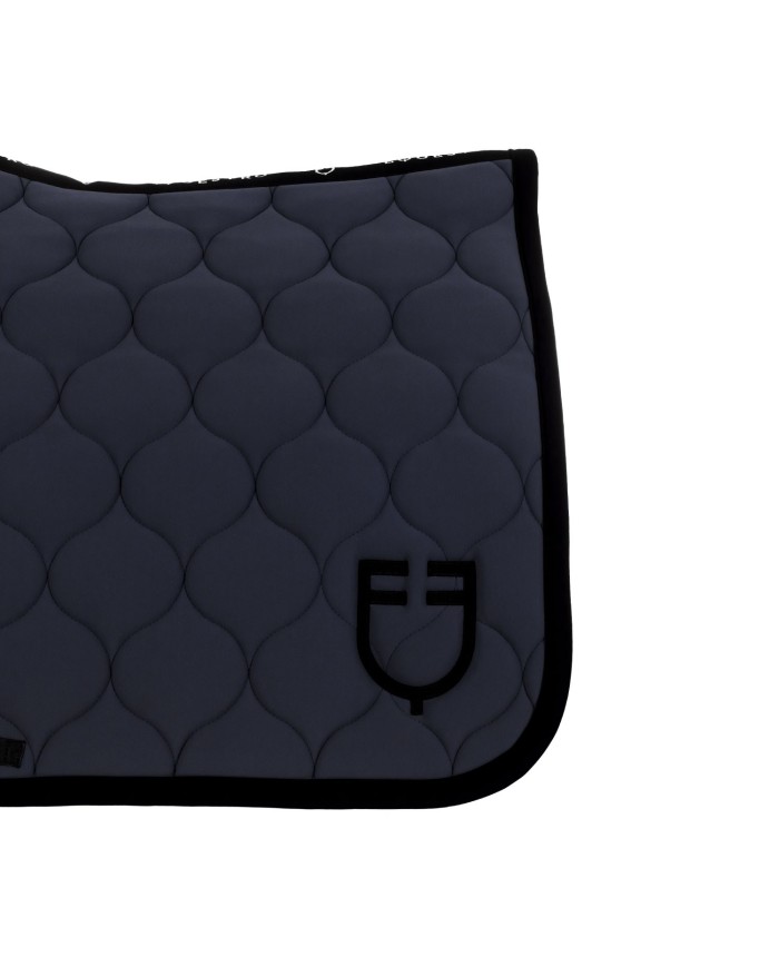 DRESSAGE SADDLE PAD ONION JERSEY BLACK LINE EDITION