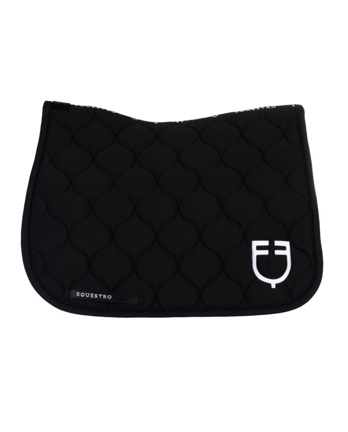 DRESSAGE SADDLE PAD ONION JERSEY BLACK LINE EDITION