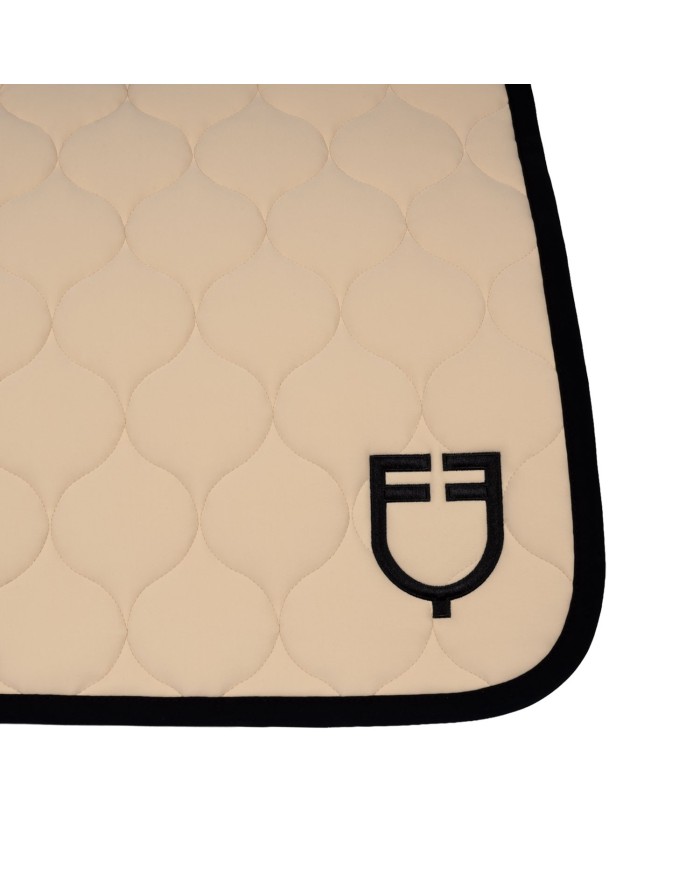 DRESSAGE SADDLE PAD ONION JERSEY BLACK LINE EDITION