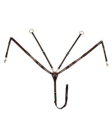 PETTORALE MODELLO SNAFFLE ROSE GOLD