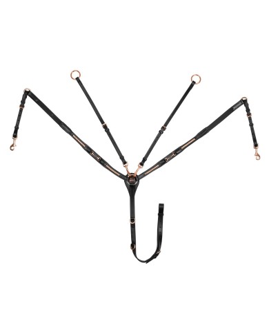 PETTORALE MODELLO SNAFFLE ROSE GOLD