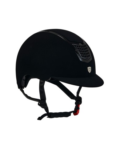 CASCO EQUESTRO MODELLO ECLIPSE PLAIN VELVET (3 PADDING)