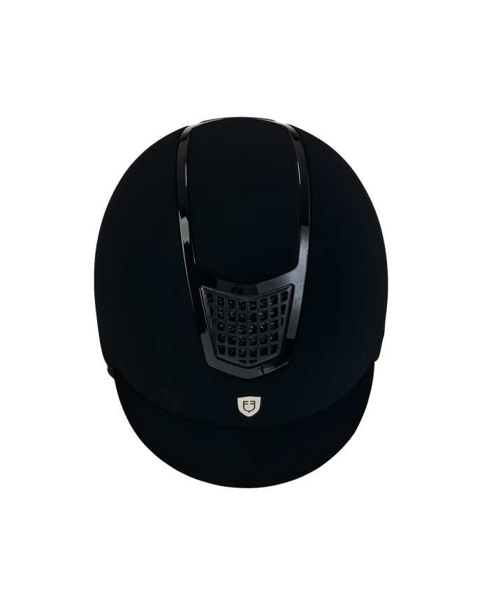 CASCO EQUESTRO MODELLO ECLIPSE PLAIN VELVET (3 PADDING)