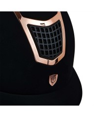CASCO EQUESTRO MODELLO ECLIPSE PLAIN VELVET (3 PADDING)