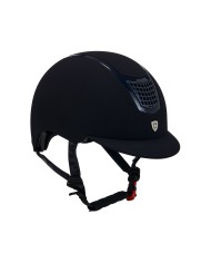 CASCO EQUESTRO MODELLO ECLIPSE PLAIN VELVET (3 PADDING)