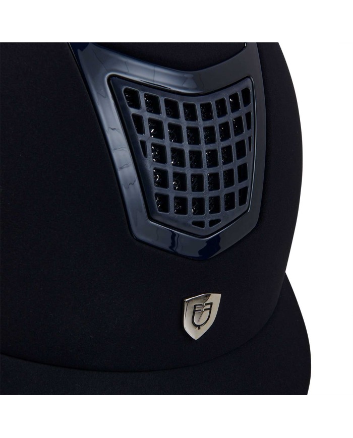 CASCO EQUESTRO MODELLO ECLIPSE PLAIN VELVET (3 PADDING)